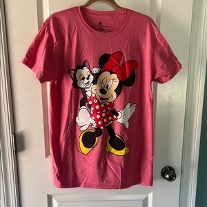 Disney Minnie Mouse Pink and Red Kids T-Shirt